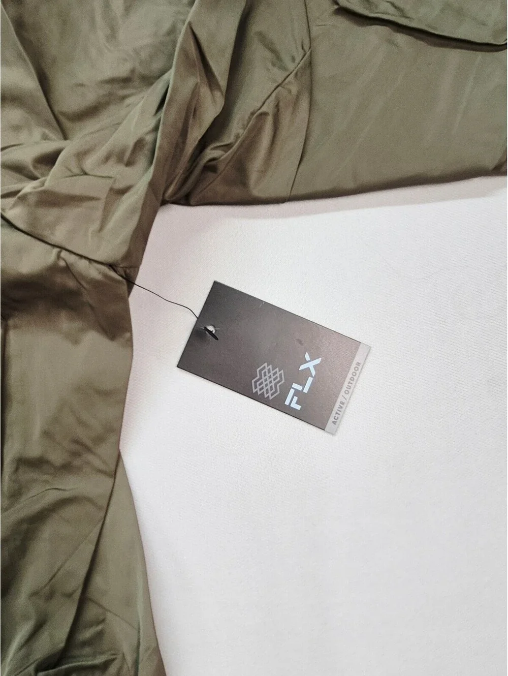 FLX Men's Large Wind/ Rain Resistant Golf Pullover Jacket NWT